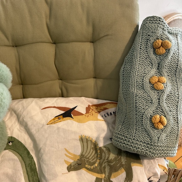 H&M Dinosaur Twin duvet set with accessories - Picture 4 of 9